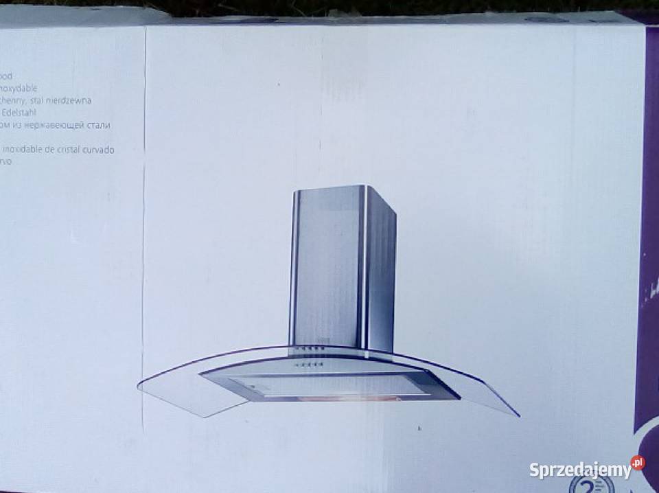 Okap szklany CLCGS 90 Oval INOX Cooke Lewis małopolskie Facimiech sprzedam