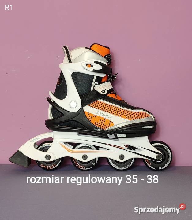 Rolki regulowane dzieci rozmiar 3538 junior Skating Jasień