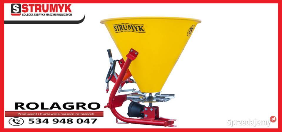 Rozsiewacz Lejek S200 300350400500 l STRUMYK nieuszkodzony małopolskie sprzedam