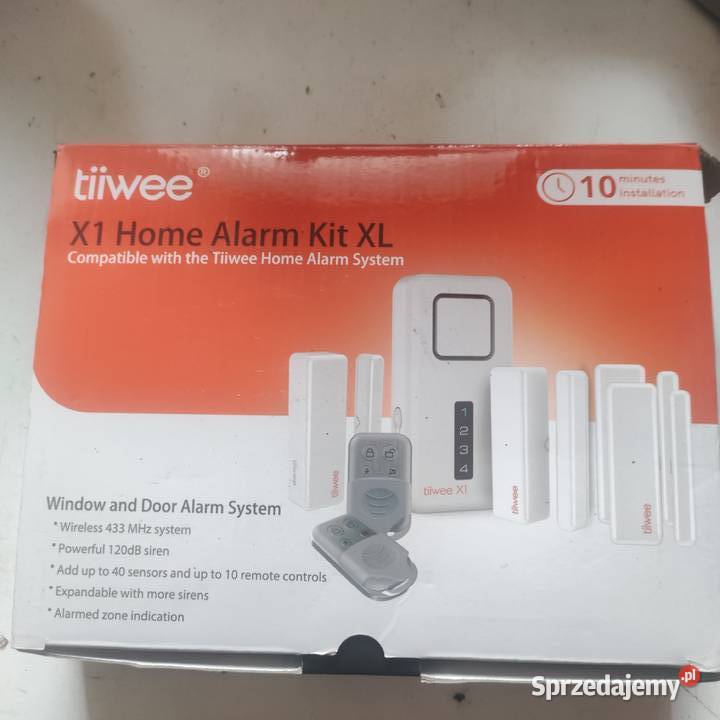 Kompletny system alarmowy z syreną X1 czujnikami śląskie Zawiercie