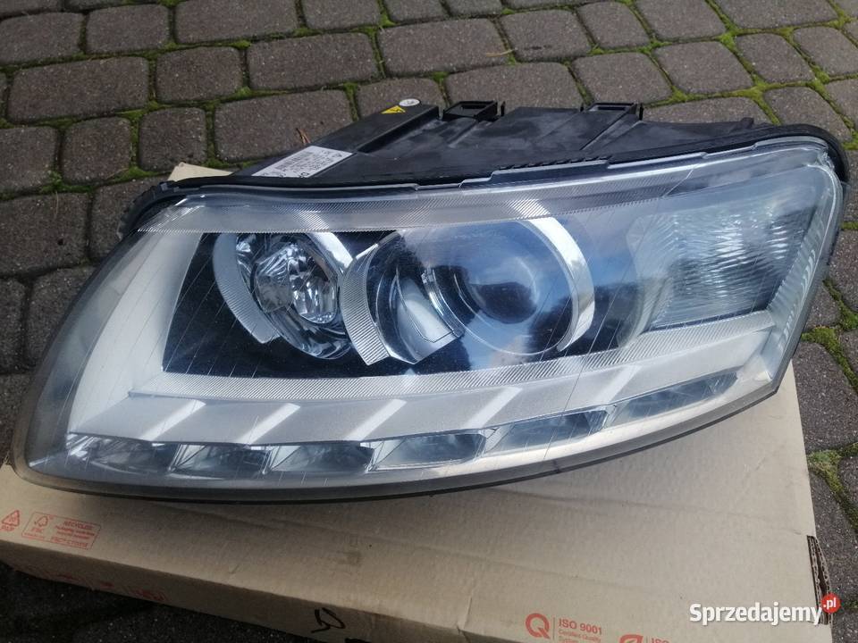 Lampy lampa przód Audi A6 C6 Lift BiXenon LED Lampy przednie pomorskie Domatówko