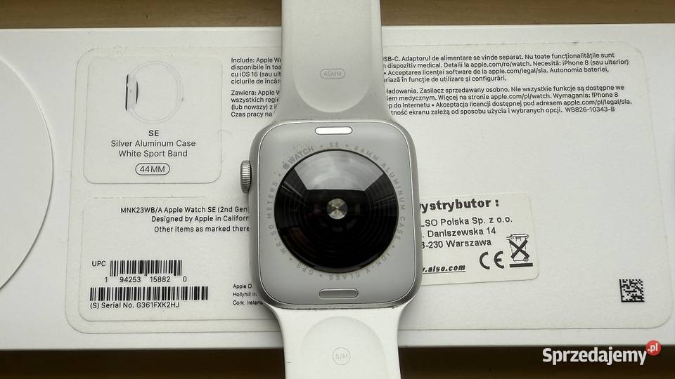 Apple Watch Silver 44mm Unisex