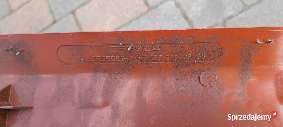 Osłona deski dolna lewa 1236892508 Tabak siena pomorskie Luzino