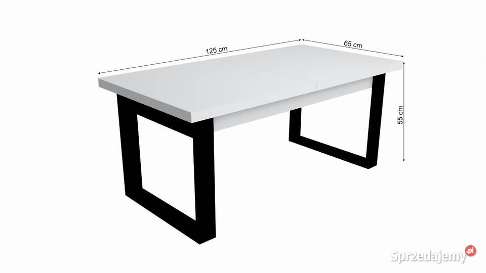 ŁAWA ŁAWOSTÓŁ STOLIK KAWOWY LOFT ROZKŁADANY 125cm Stoliki kawowe i ławy