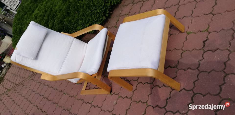 Fotel podnóżek bujany krzesło relaks mazowieckie Sulbiny