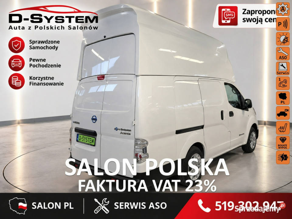 Nissan ENV200 22r Nissan NV200 Acent MAXX Salon furgon Białystok