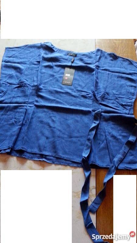 Bluzka bawełniana blue sapphire 52 XXXXXL z Zbąszynek sprzedam