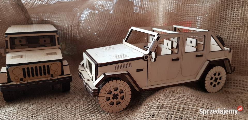 Puzzle 3D pojazd Jeep 6 lat+ Łomża