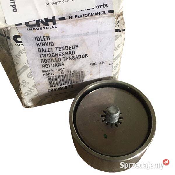 504065878 Rolka napinacza paska CNH Do kombajnów