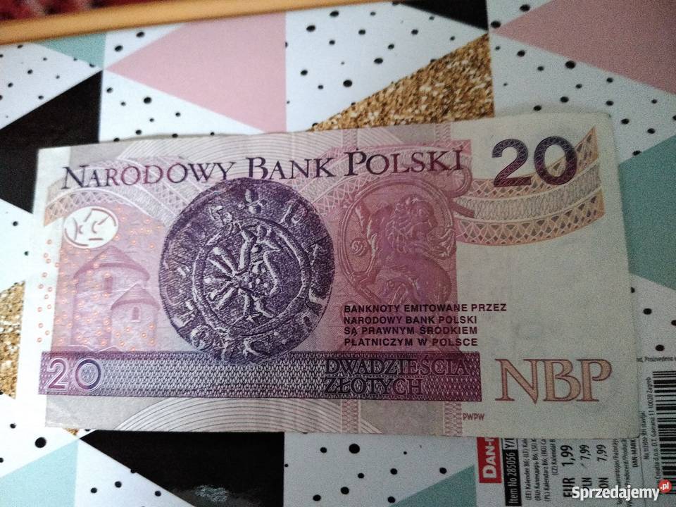 Banknot o nominale 2000 numer seryjny AX7336664 Siemianowice Śląskie sprzedam
