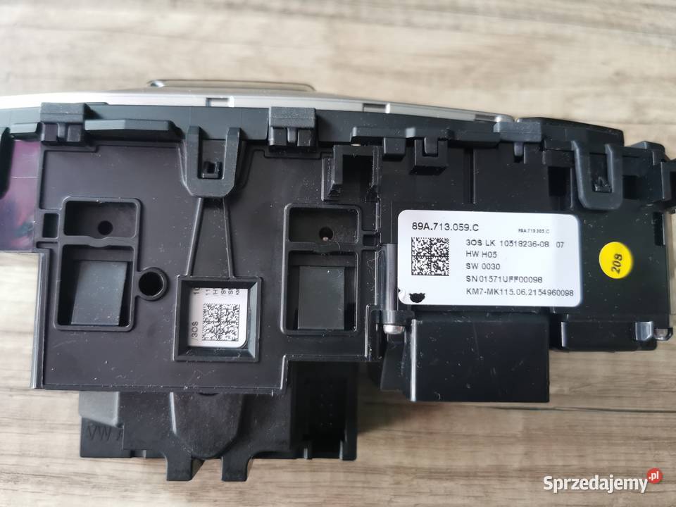 Audi Eetron panel biegów 89A713059C Pielgrzymka