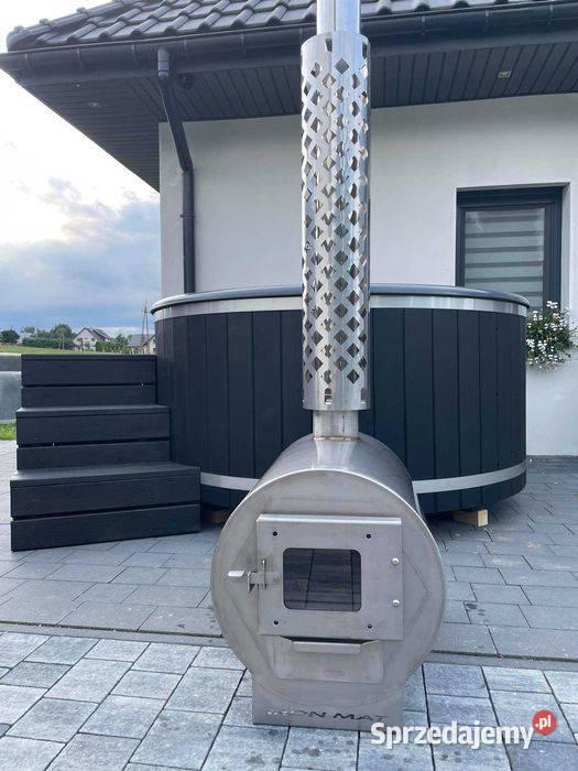 Bania balia Hot tub LED Jacuzzi w ogrodzie Rzeszów