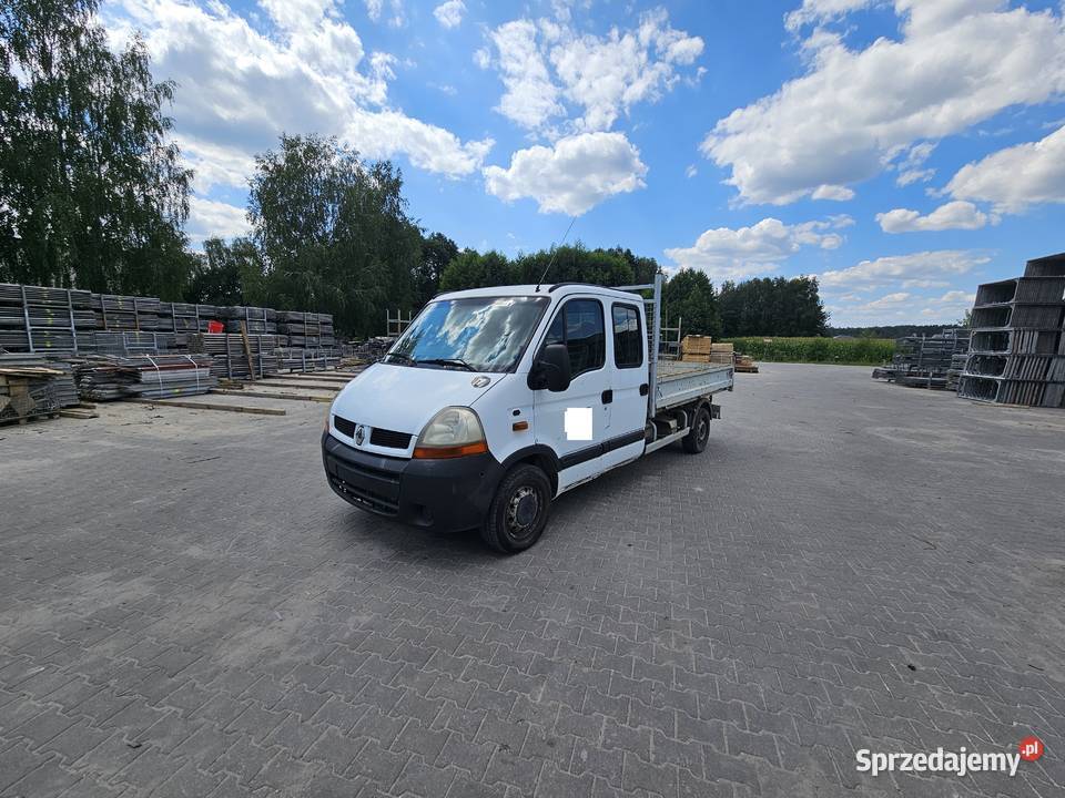 Renault MASTER Wywrotka Master brygadówka 7 osób Renault Siedlce