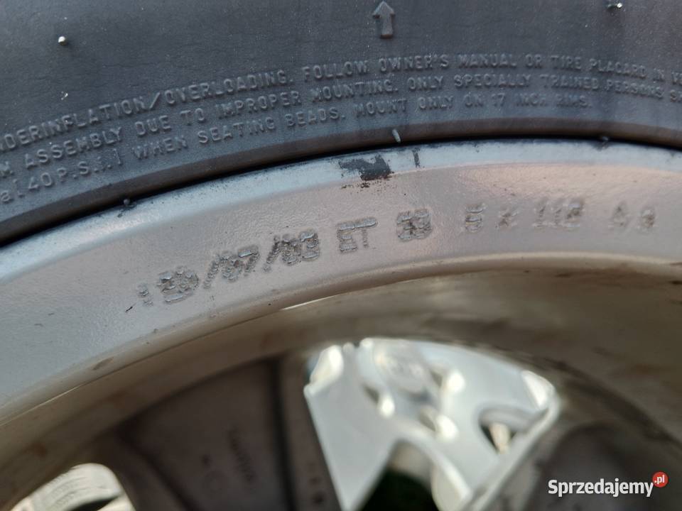 Kompletne koła Audi 5x112 17 Radom
