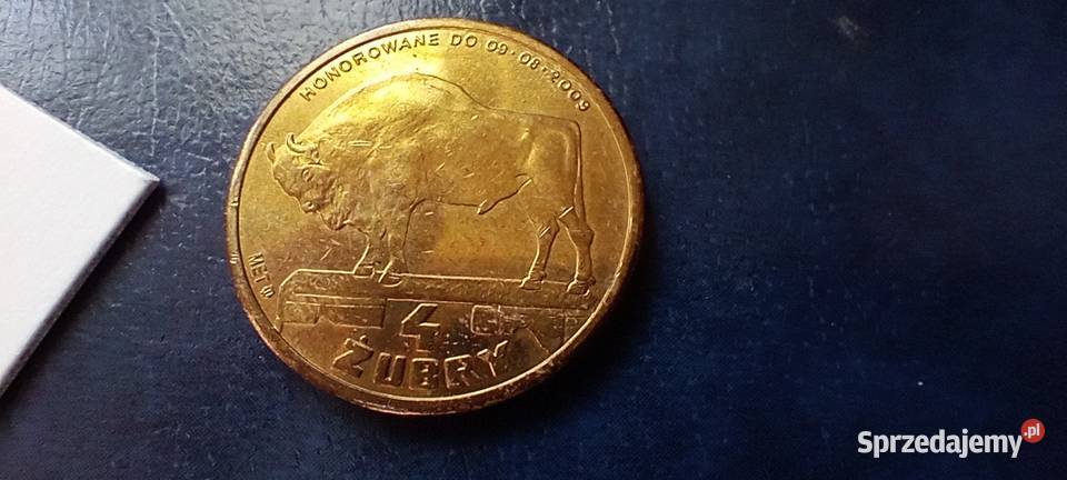 Stare monety Medal 4 Żubry 181 podkarpackie sprzedam