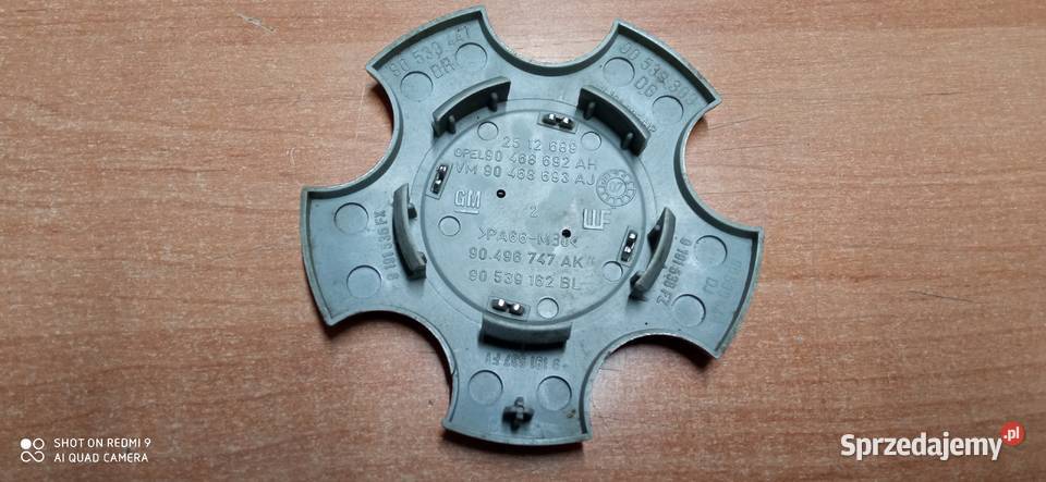Dekielki kapsle Oryginalne Opel 90468692 AH Oleszyce sprzedam