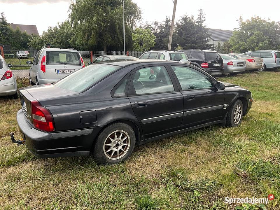Volvo S80 24 170 BENZYNA GAZ AUTOMAT w skórach 170KM Sokołów Podlaski