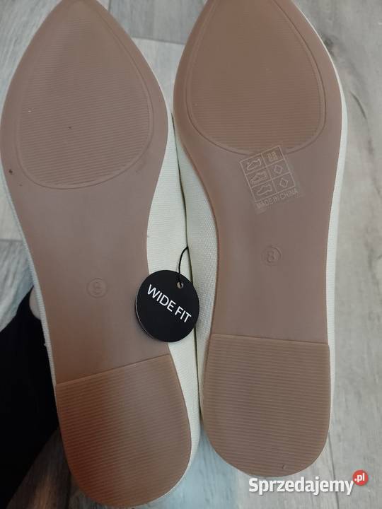 40 Seria WideFit Dzianinowe Baleriny wieczorowe Kraków