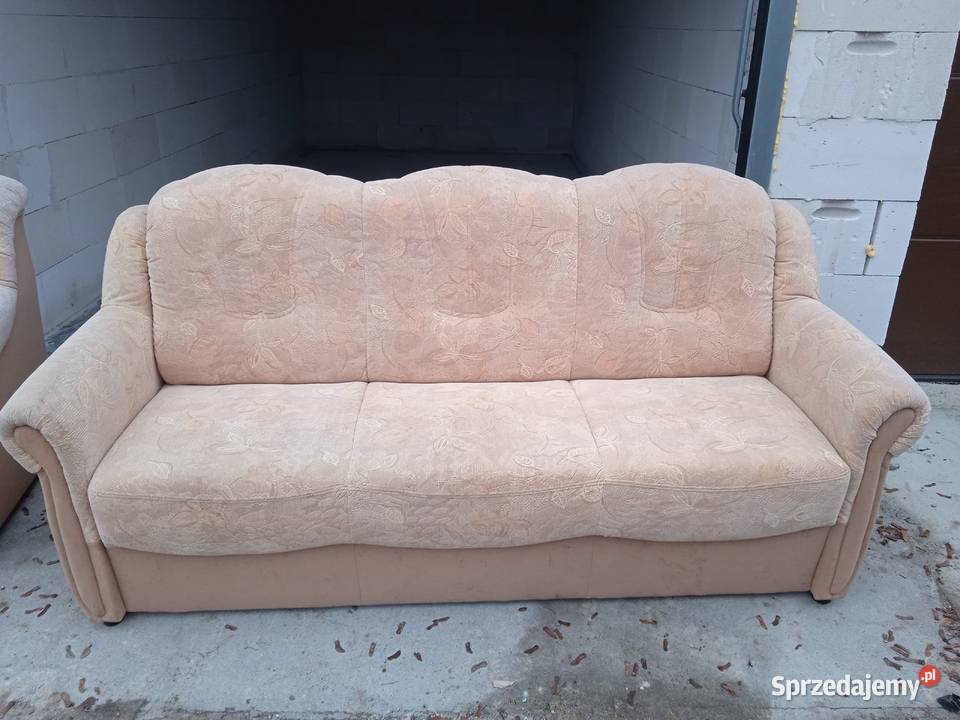 Kanapa rozkładana 2 fotele lubuskie Kostrzyn nad Odrą