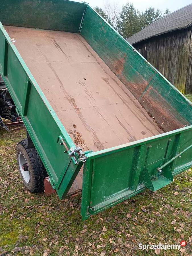 Przyczepa wywrotka jednoosiowa sprzedam