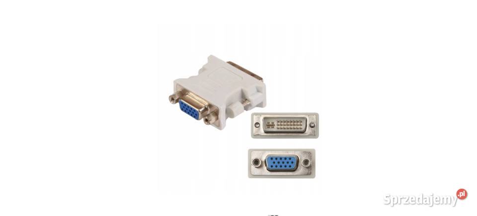 Adapter DVI VGA przejściówka do monitora Adapter Szczecin