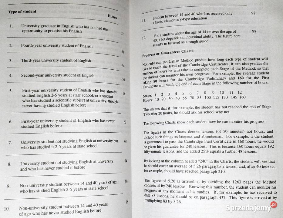 Callan method - Student's book 2 Chełm - Sprzedajemy.pl