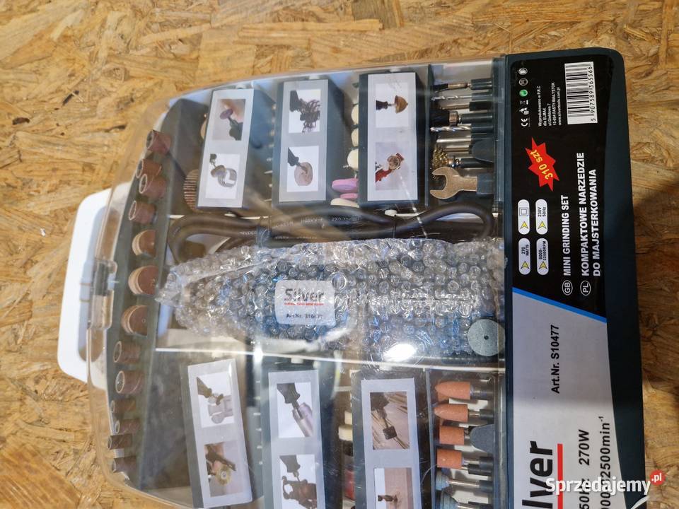Mini szlifierka wiertarka 270 W silver s10477 wielkopolskie Głogowa