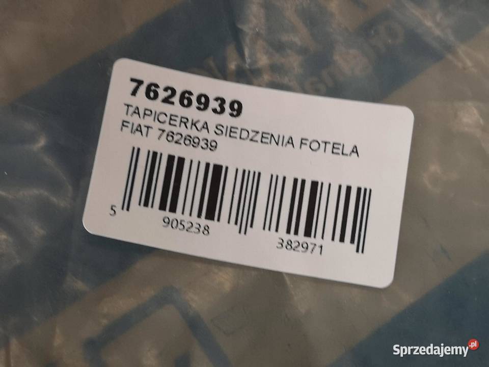 TAPICERKA OPARCIA FOTELA FIAT 7626939