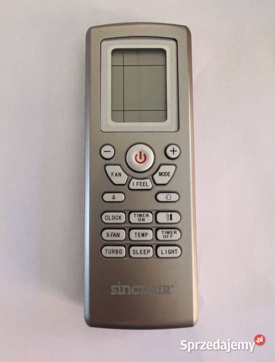 Nowy pilot do klimatyzacji śląskie Gliwice sprzedam