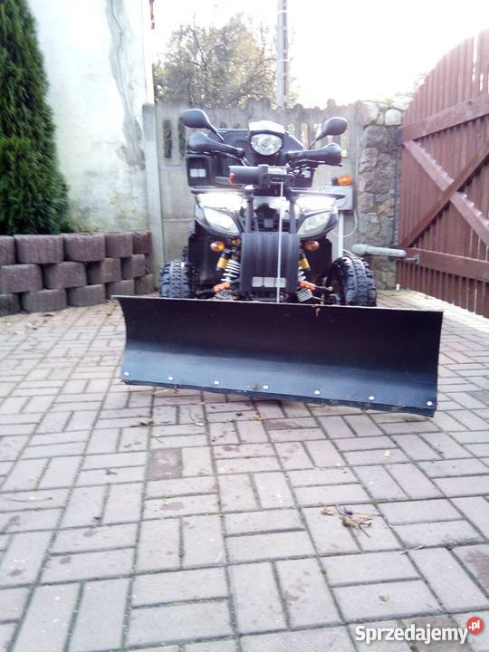 QUAD EGL 250 zarejestrowany 2 osobowy 2014r pług EGL Eglmotor Nowogard sprzedam