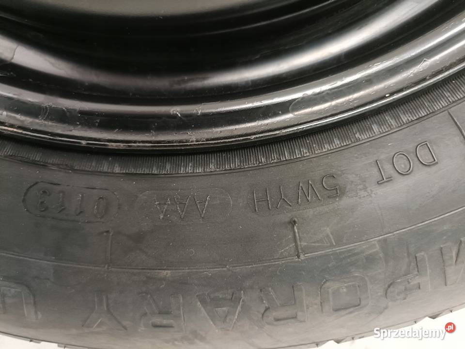 KOŁO DOJAZDOWE Fiat 500 13580 B14 R14 5x98 Motoryzacja Chełm