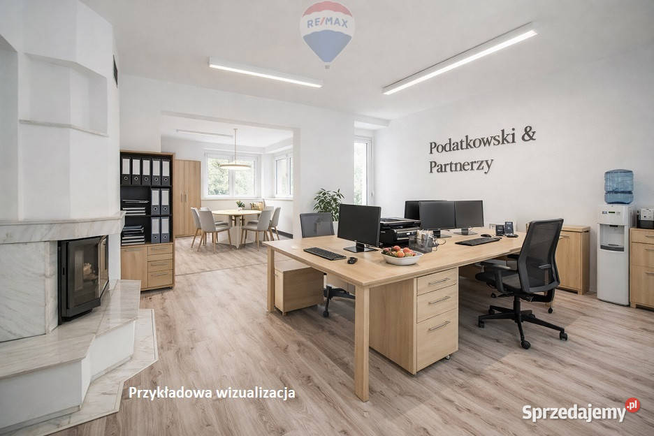 Biuro bezczynszowe willa Stary Grunwald klimatyzacja Poznań