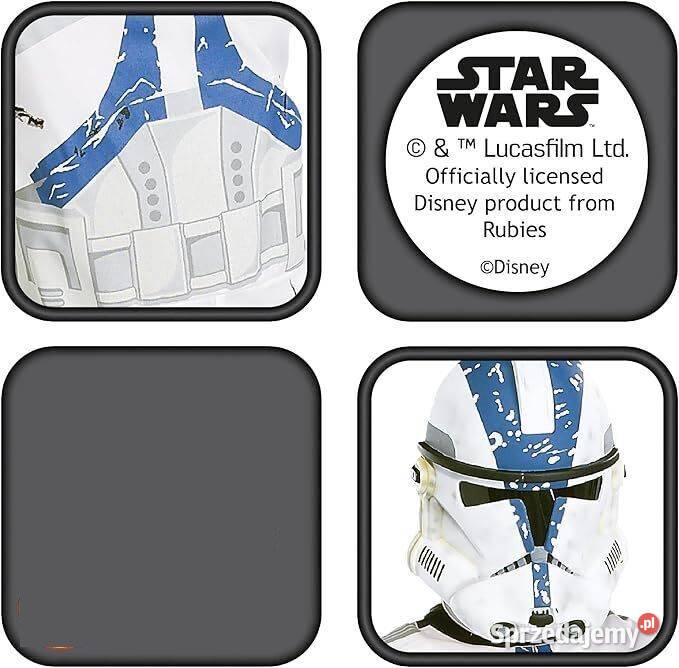 Star Wars Kostium Halloween ŻołnierzKlon Chłopca Brzozów