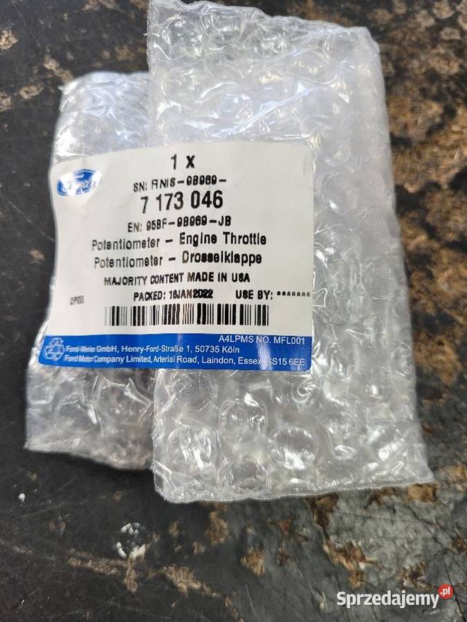 Czujnik Ford 7173046 95BF9B989JB BRATFORD RADOM osobowe