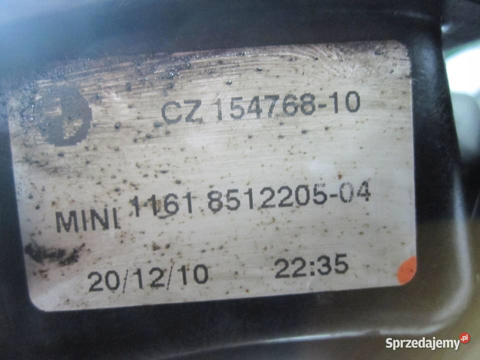 MINI 16 D 11r rura turbo 8512205