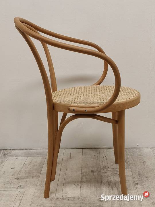 krzesło model Thonet gięty buk siedzisko łódzkie Radomsko