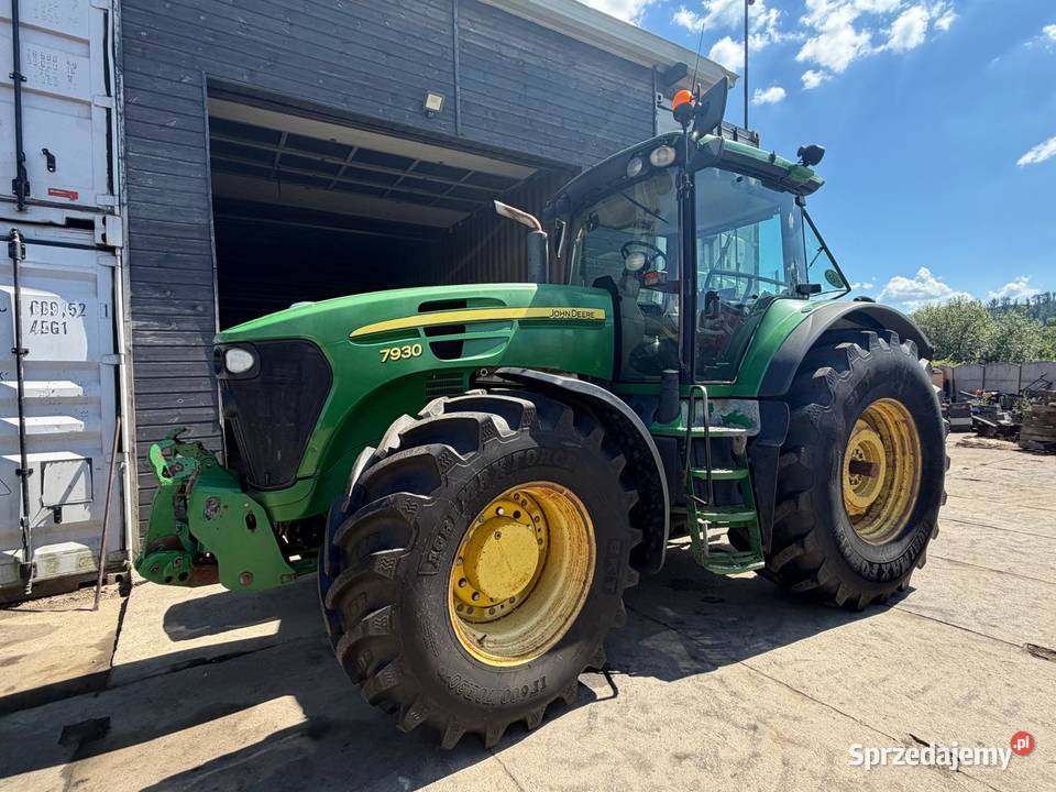 Ciągnik rolniczy John deere 7930 przedni TUZ WOM John Deere dolnośląskie Nowa Ruda