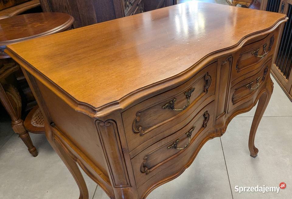 Piękna komoda ludwikowska orzechsklep Dąbrowa Antyki, Sztuka, Kolekcje Dąbrowa Górnicza