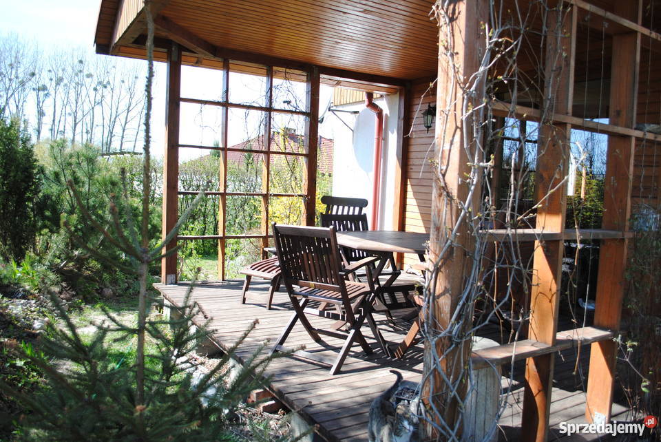 dom z dużym ogrodem wolnostojący Janikowo