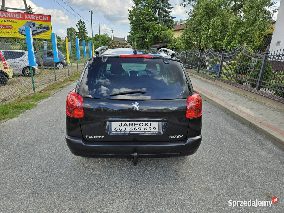 Peugeot 207 SW Opłacony Zdrowy Zadbany światła przeciwmgielne sprzedam