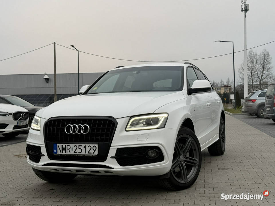 Audi Q5 20 TDI 177 LED SLINE QUATTRO Automat Mrągowo sprzedam