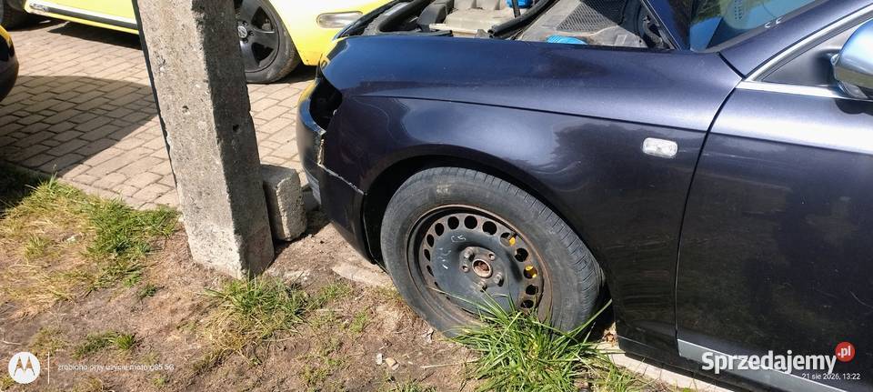 Audi A6 C6 4F błotnik lewy strona kierowcy dolnośląskie Lubin