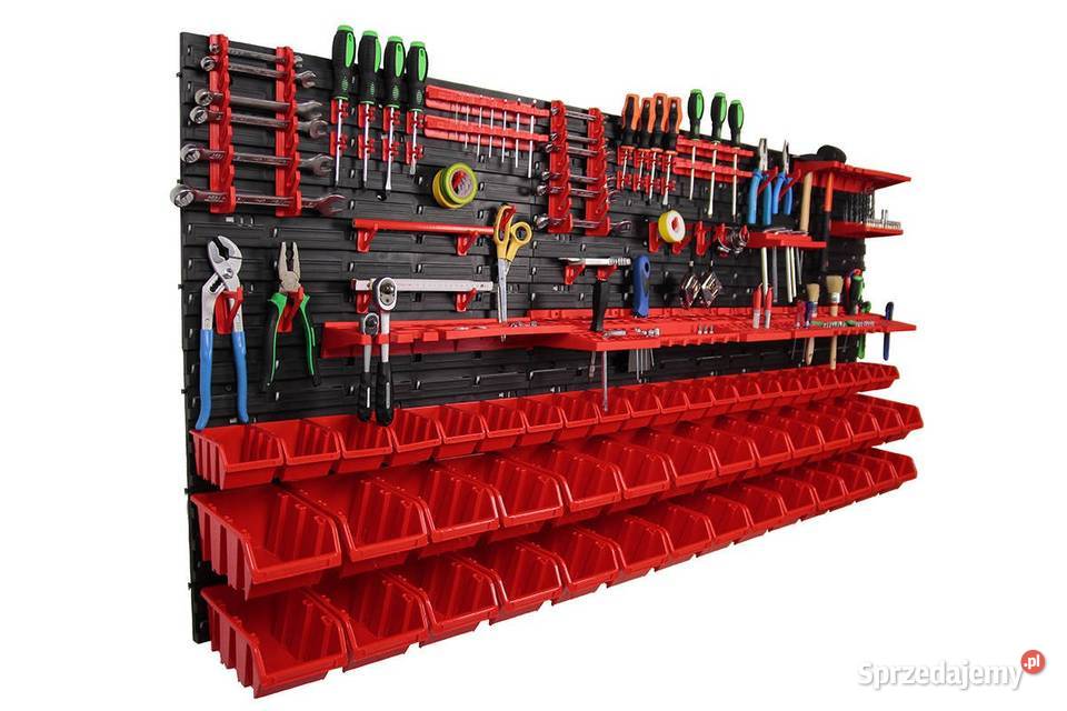 TABLICA WARSZTATOWA ścianka kuwety narzędziowa Cieśle