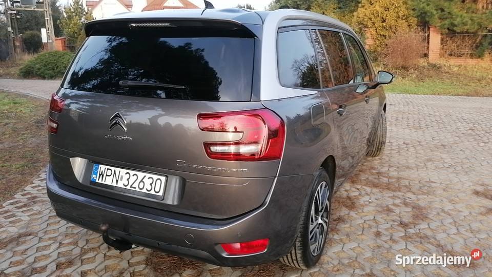 Citroen C4 Spacetourer mazowieckie Czerwińsk nad Wisłą sprzedam
