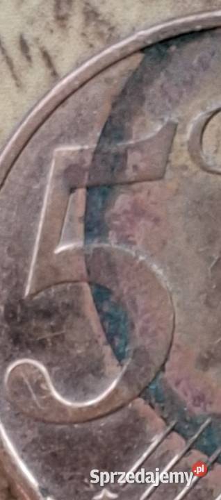 5 eurocent Niemcy 2011F Rzadki destrukt Lubawa