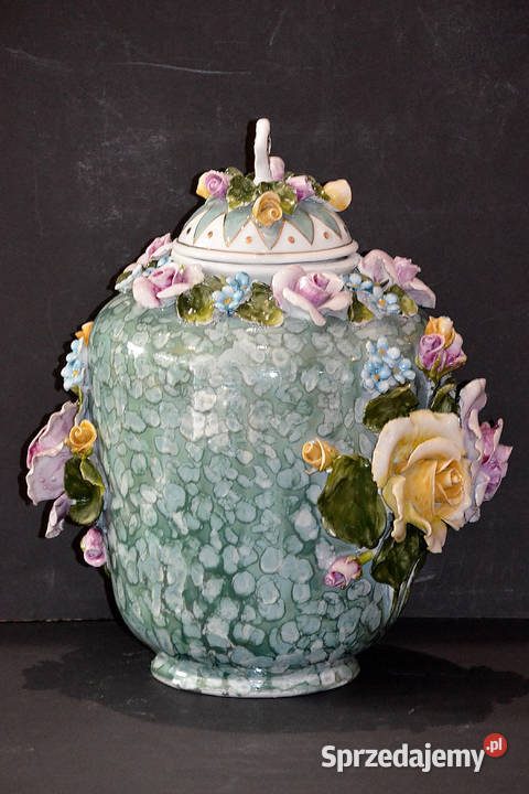 Roceram porcelana Waza Isabela pięknie zdobiona Środa Wielkopolska