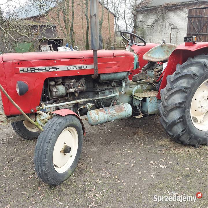 Ciągnik Ursus C 360 łódzkie Bełchatów