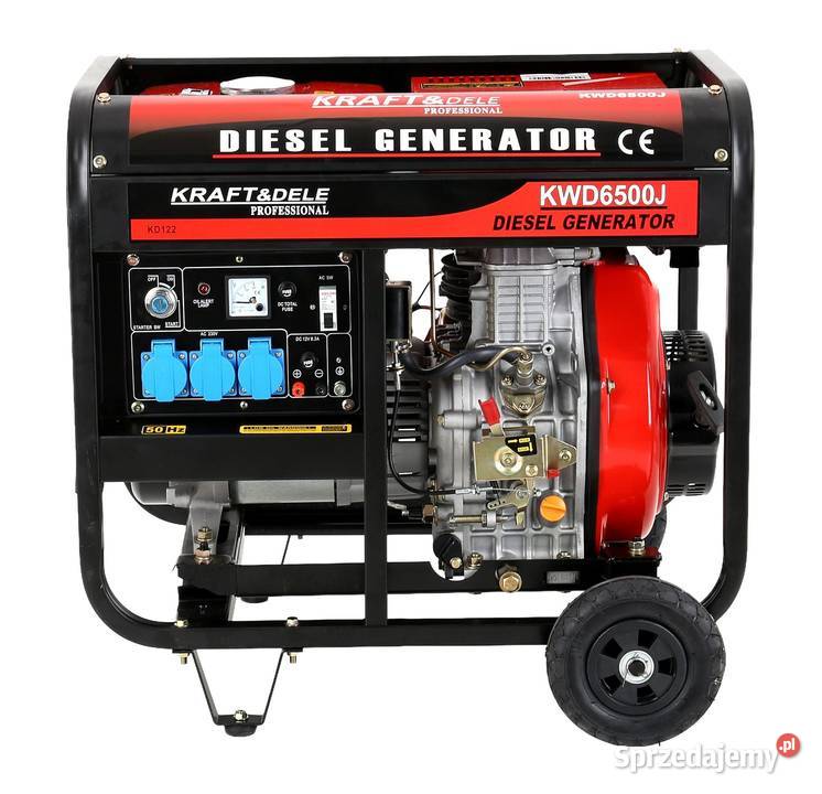 Agregat prądotwórczy 6500W 12230V KD122