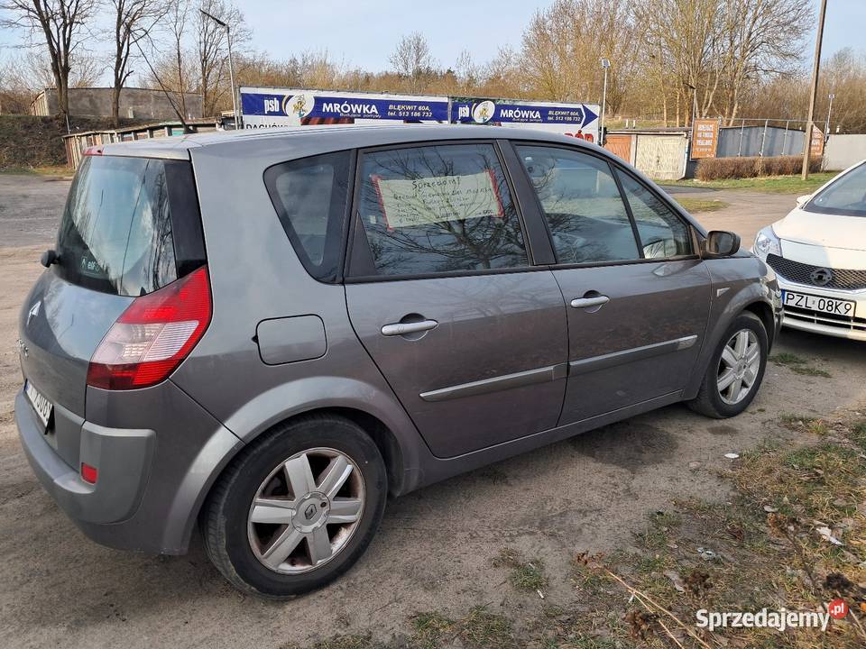 Renault Scenic 19 dci 2004 nowy przegląd i OC wielkopolskie Złotów