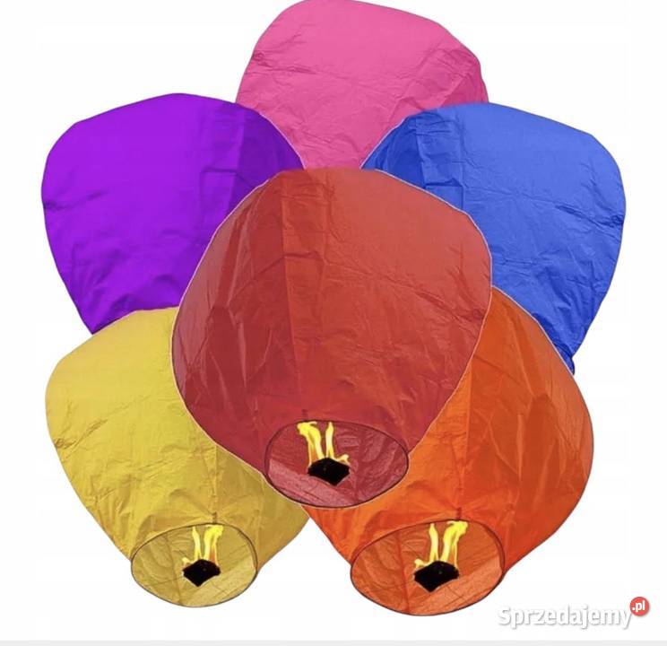 LAMPIONY Latające SZCZĘŚCIA LAMPION ŻYCZEŃ Świebodzice